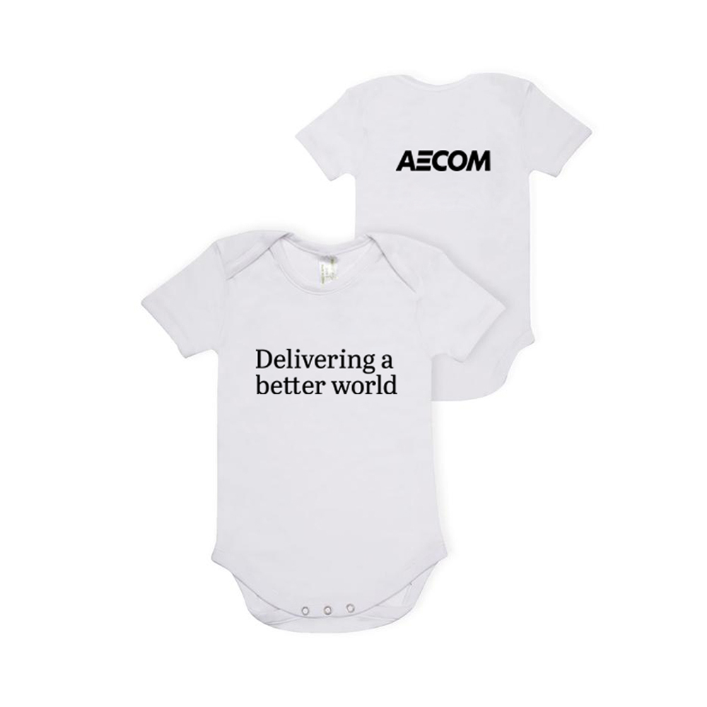 Baby Short Sleeve Romper – White